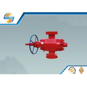 Manual Industrial Flanged Gate Valve Solid Control Equipment API 6A standard