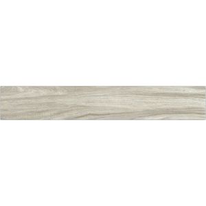 China 3D Inkjet 20*120cm Light Grey Color Glazed Wood Grain Pattern Ceramic Floor Tile on sale