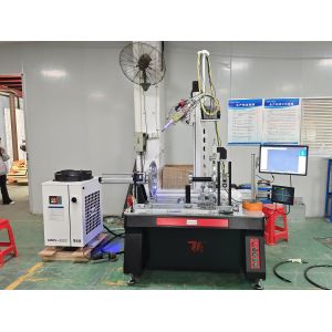 2000W Kettle Automatic Fiber Laser Welding Machine for Army Kettle Water Bottle