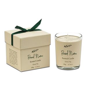 Matte Lamination Cardboard Candle Boxes 1200gsm Paperboard CMYK