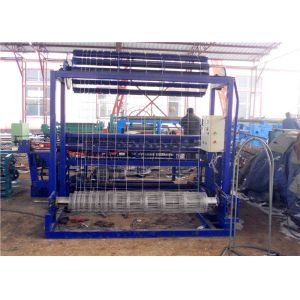 Field Fence Wire Mesh Weaving Machine 300mm 150m/h Hing Jonted Cattle Fencing