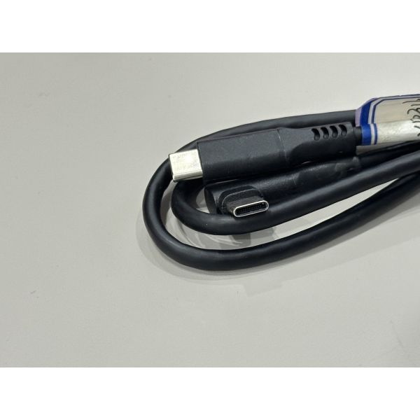 USB Type-C to USB Type-C Right-Angle Power & Data Cable Connector