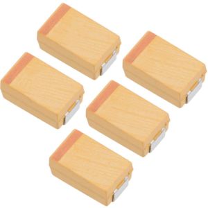 Cheap T490A107M006ATE500 Cap Tant Solid 100uF 6.3V A CASE 20% (3.2 X 1.6 X 1.6mm) SMD 3216-18,A 500 mOhm 125°C T/R for sale