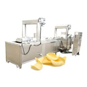Automat Potato Chips Frying Machine Chicken Deep Fryer Machine