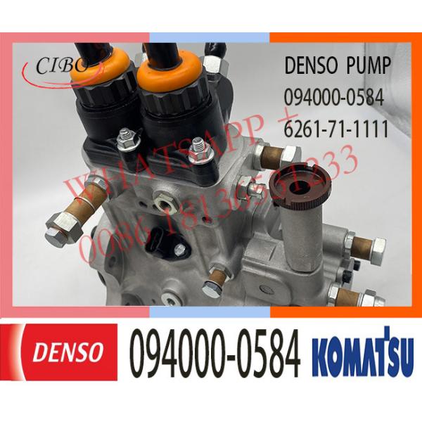 094000-0584 Diesel HP0 Fuel Injector Pump For KOMATSU SAA6D140 Excavator 6261-71-1111,6261-71-1110