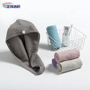 350gsm Reusable Dusting Cloths 35X65cm Multi Color Long Hair Drying Towel Hair