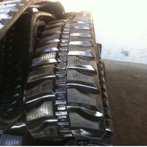 300mm Wide Excavator Rubber Tracks Jointless For Ditch