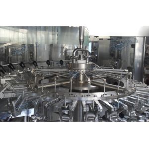 Plastic Bottle Fresh Juice Filling Machine PLC Control With Touch Screen