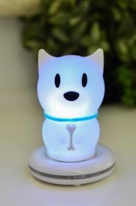 Cheap Small Carton Dog Rechargeable Night Lamp / Bedside Newborn Night Light for sale