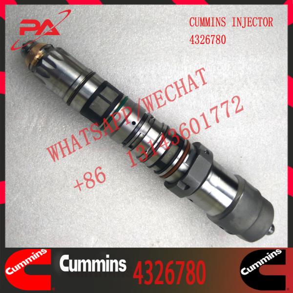 Fuel Injector Cum-mins In Stock QSK45 QSK60 Common Rail Injector 4326780 4326781