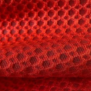 Semi Transparent Polyester Mesh Fabric Mesh Material Fabric 240 - 450GSM