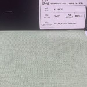 96% Polyester 4% Spandex Lolis Spandex Fabric with Anti-Wrinkle for Women′s