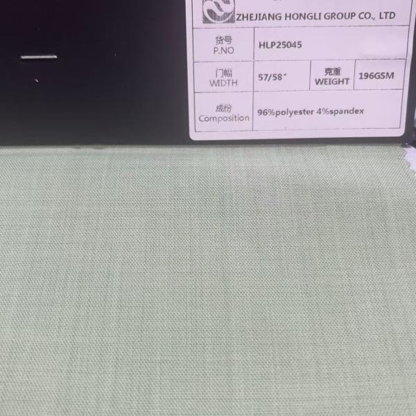 96% Polyester 4% Spandex Lolis Spandex Fabric with Anti-Wrinkle for Women′s