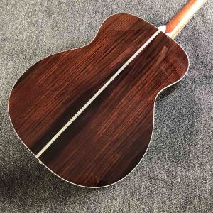 Custom Solid Cedar Top 42c OM Style Acoustic Guitar