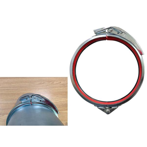 Quality Normal Pressure 80mm Quick Release Pipe Clamp Thinckness 1.0mm Ventilation Pipe Accessories wholesale