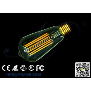 High Quality ST64 LED Edison Bulb 6W E26 E27 B22 AC110-240V 2200k 2700k 6000k CE