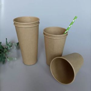 Customized Ice Cream Stackable Offset Printing Recyclable Disposable Paper Soup