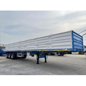 Enhanced Heavy-Duty Side WallContainer Semi Trailer Versatile Durable Efficient