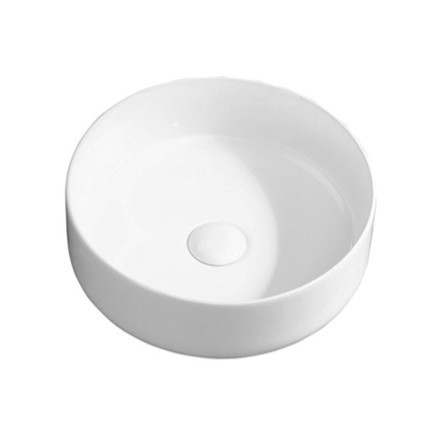 Quality China Modern Unique Design Glossy White Ceramic Counter Top Art Hand Wash Basin Sanitary Ware Porcelain Lavabo Bathroom Sink wholesale