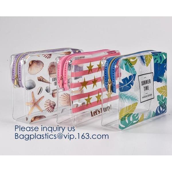 High Performance Toiletry Bag,Vinyl Plastic Toiletry for Travel Accessories Organizer Makeup bag,Wine sling Recycled Cos