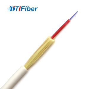 China Singlemode G652D GJFSH Indoor Fiber Optic Cable for FTTH on sale