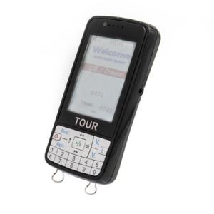 Handheld Audio Tour Guide Device , Digital Audio Guides For Museums