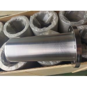 Customized Length Centrifuge Basket Triangle Wedge Wire Galvanized Surface