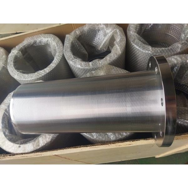 Customized Length Centrifuge Basket Triangle Wedge Wire Galvanized Surface