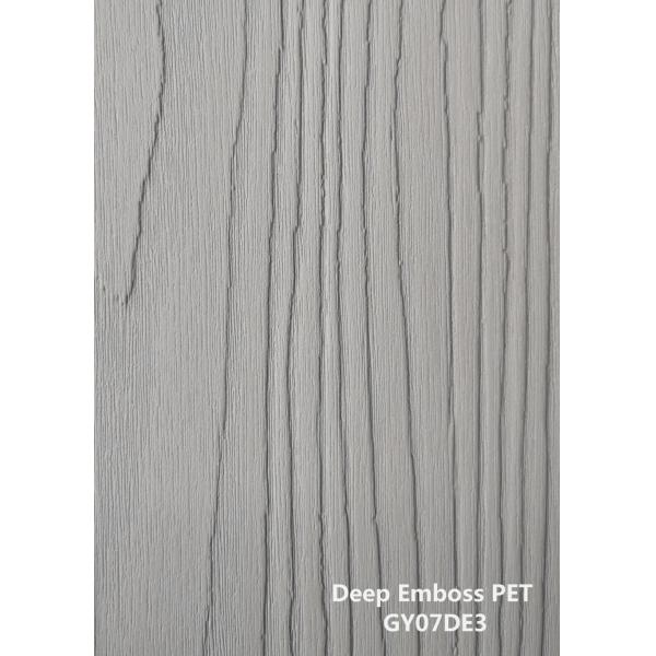 ISO14001 Deep Embossed E0 Uv Coating MDF Wall Panels