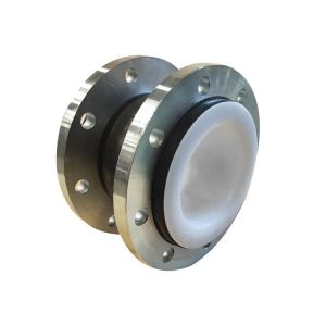 ANSI 150LB Galvanized Flange Single Arch Compensator PTFE Connection Flexible