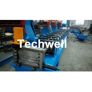 Galvanized Stainless Steel C Channel Roll Forming Machine By PANASONIC PLC