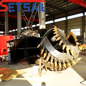 46m Total Length River Sand Cutter Suction Dredger with Hydrocyclone and Booster