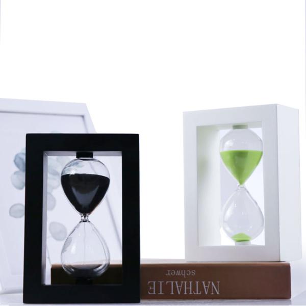30 Second Sand Timer Hourglass Stool Wood Custom for Business Gifts