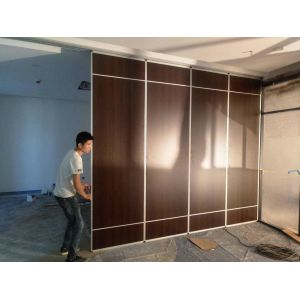 Movable Acoustic Division Classroom Sliding Partition Walls Floor To Ceiling