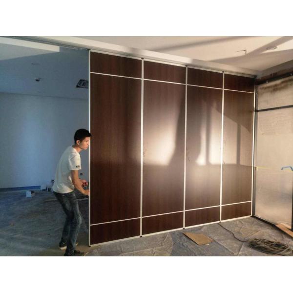 Movable Acoustic Division Classroom Sliding Partition Walls Floor To Ceiling
