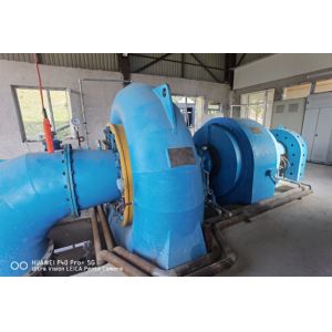 3 Phase Francis Hydro Turbine Generator with Brushless Excitation Vertical and