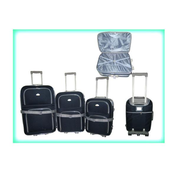 4 Piece EVA 8 Wheel Trolley Suitcase Set 170T Silk Lining With Match Color