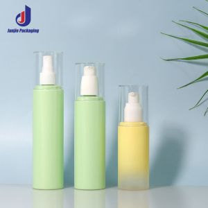 120ml 150ml Lotion Pump Bottle , Empty Plastic Bottles Silk Screen Printed For