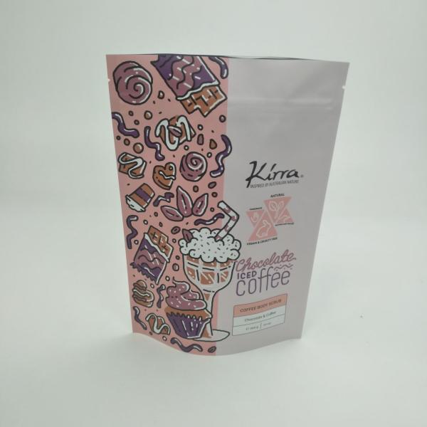 Quality Bolsa Matt Film MOPP VMPET Resealable Stand Up Pouch For Beans Doypack wholesale