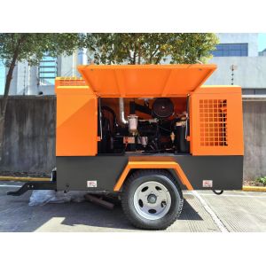 Rotorcomp CALT-12/10K Diesel-Powered Screw Compressor for Vertical Markets and