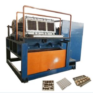 Automated Rotary Egg Tray Making Machine With Cast Iron And Steel Structure