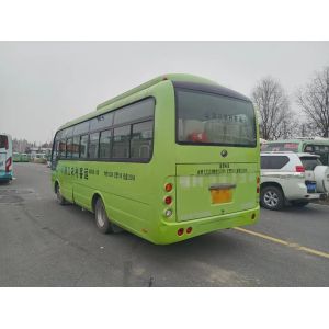 Used Mini Coach ZK6729d Youtong Front Engine Yuchai 4buses In Stock 26seats