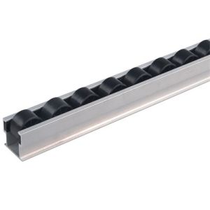 4M JY-2045 Aluminum Roller Track With 34mm Dia PP Wheel