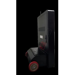 43inch Waterproof Outdoor LCD Digital Signage With Wheels 6.5ms Wall Mount Kiosk