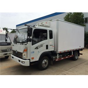 vegetables Transporting 5 Ton Refrigerated Truck With Closed Van 4×2