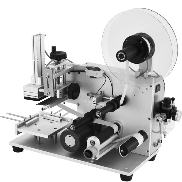 YIMU YM120 Desktop Pneumatic Labeling Machine: Semi-Automatic Precision for Flat