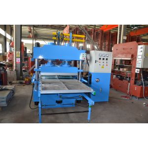 Automatic Customized Vertical Structure Rubber Tile Vulcanizing Press Machine