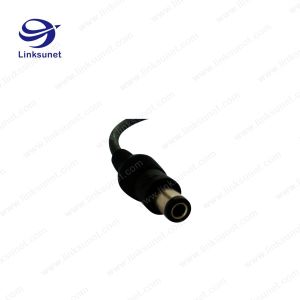 OD 6.5MM Soldering Or Crimping Injector Wiring Harness With DC Power Plug