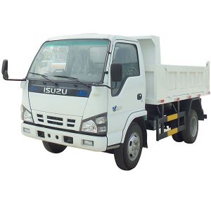 Cheap Philippines ISUZU NKR 4KB Small Light Dump Truck 5Tons 130HP Euro 5 Engine For Sales for sale