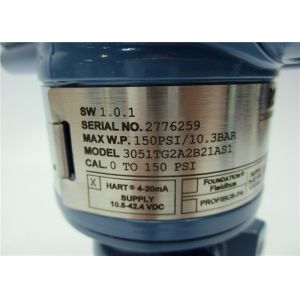Professional 3051T Pressure Temperature Transmitter 3051TG2A2B21A –14.7 To 150